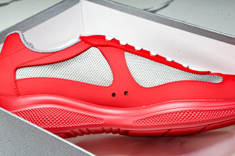 Prada America's Cup Sneaker Soft Rubber 'Red'