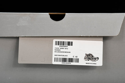 Runner 'White Black Grey'