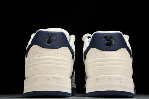 Off-White Out Of Office OOO Low Top 'White Navy Blue'