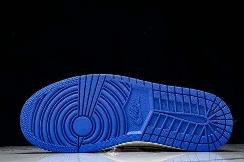 Travis Scott AJ1 Retro Low OG x Fragment ‘Sail Military Blue’