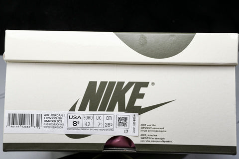 Travis Scott AJ1 Retro Low OG 'Black Olive'