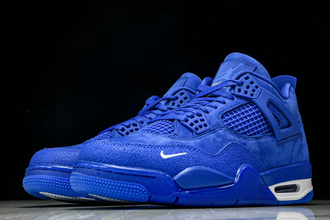 Nigel Sylvester x AJ4 Retro OG Brick by Brick 'Blue' (Unreleased)