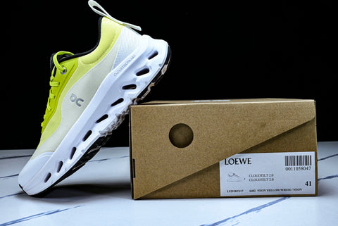LOEWE × ON Cloudtilt 2.0 'Neon Yellow White'