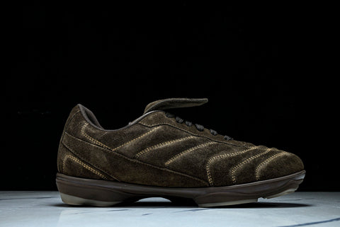Louis Vuittоп Footprint Football Sneaker 'Brown Suede'