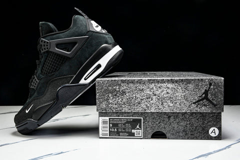 Nigel Sylvester x AJ4 Retro OG Brick by Brick 'Black' (Unreleased)