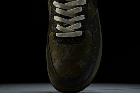Louis Vuittоп x AF1 by Virgil Abloh 'Olive'
