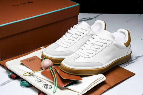 Loro Piana Tennis Walk 'White Perforated'
