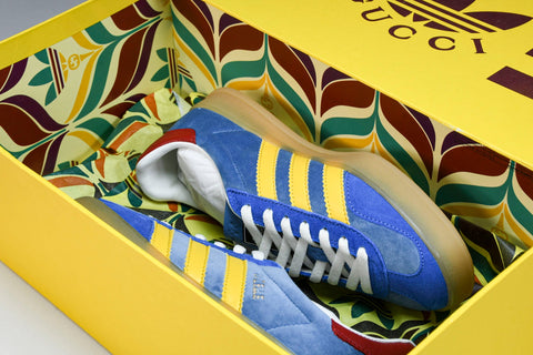 Guссi x Gazelle 'Light Blue Suede'