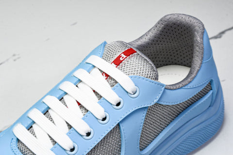Prada America's Cup Sneaker Soft Rubber 'Light Blue'