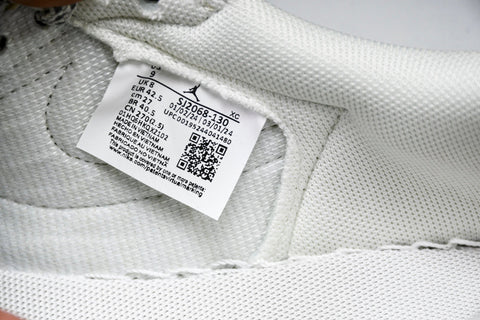 Travis Scott AJ1 Low x Stussy 'Grey White Red' (Custom)