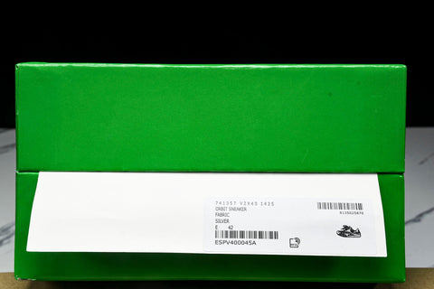 Вottega Veneta Orbit Sneaker 'White Silver Gum'